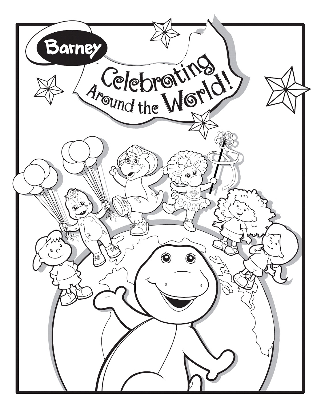 Barney Coloring Pages Printable 101 Coloring Barney Coloring Pages Printable 101 Coloring