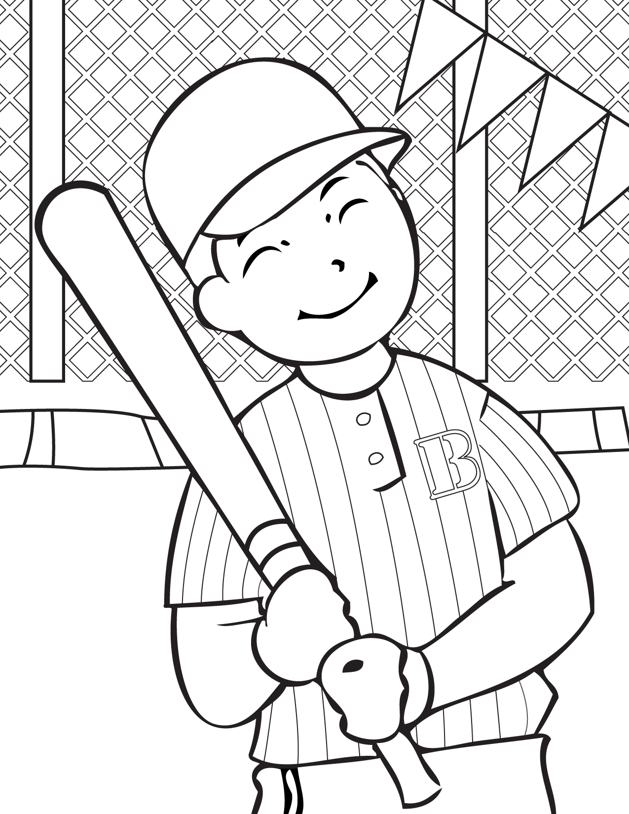Baseball Coloring Pages Free Printable Baseball Coloring Pages Free Printable