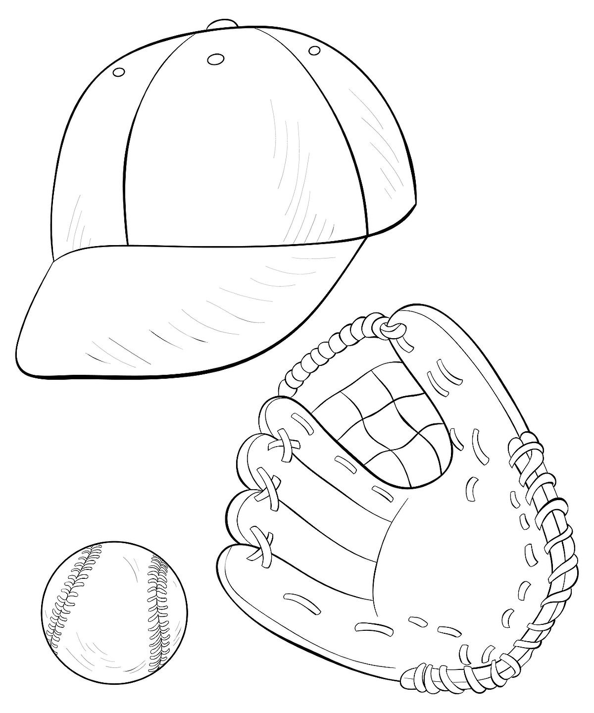 Baseball Coloring Pages Printable Baseball Coloring Pages Printable