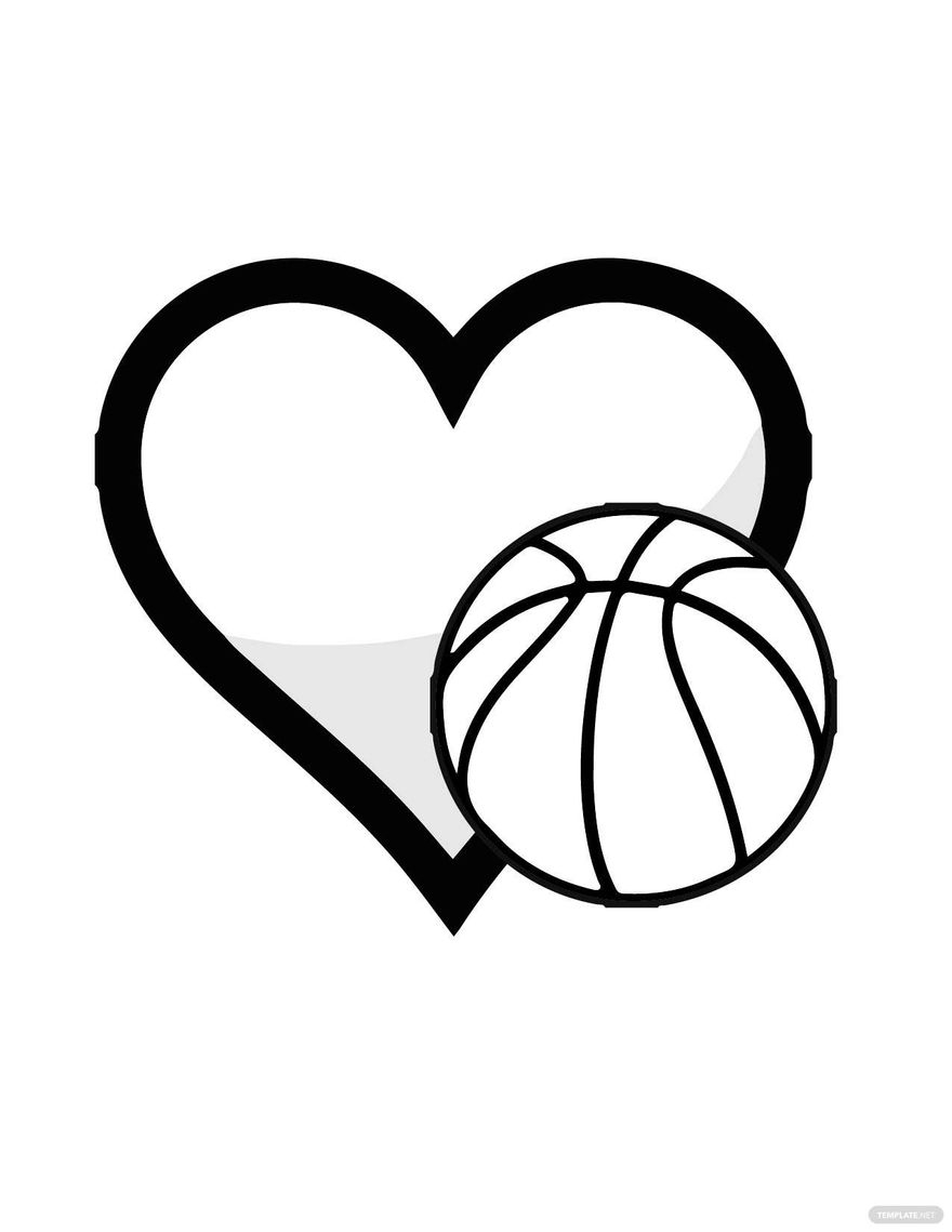 Basketball Printable Coloring Pages Basketball Printable Coloring Pages