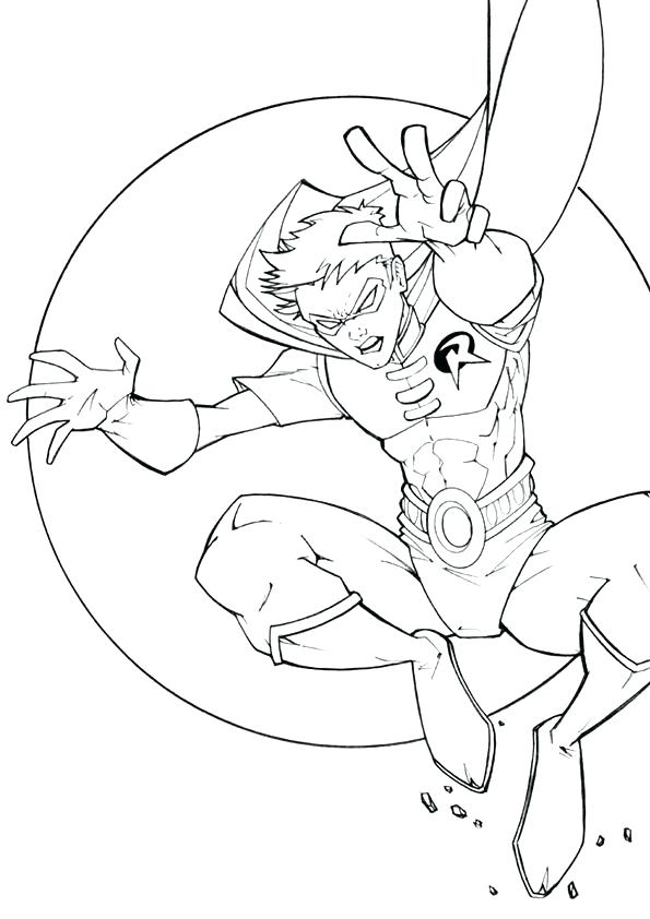 Batman And Robin Printable Coloring Pages At GetColorings Free