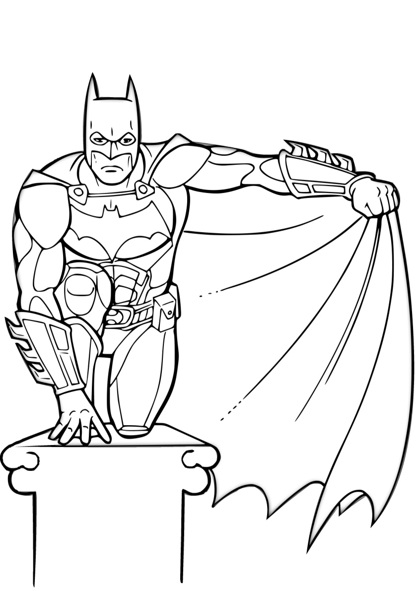 Batman Coloring Pages Printable Batman Coloring Pages Printable