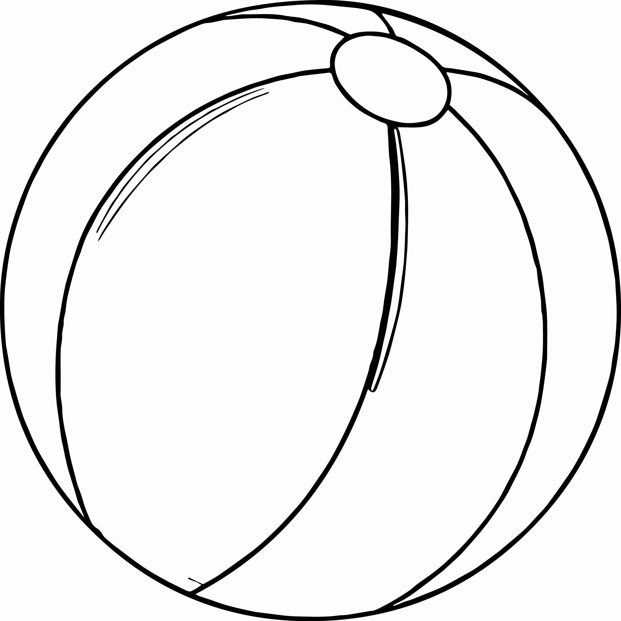 Beach Ball Coloring Pages Printable Beach Ball Coloring Pages Printable