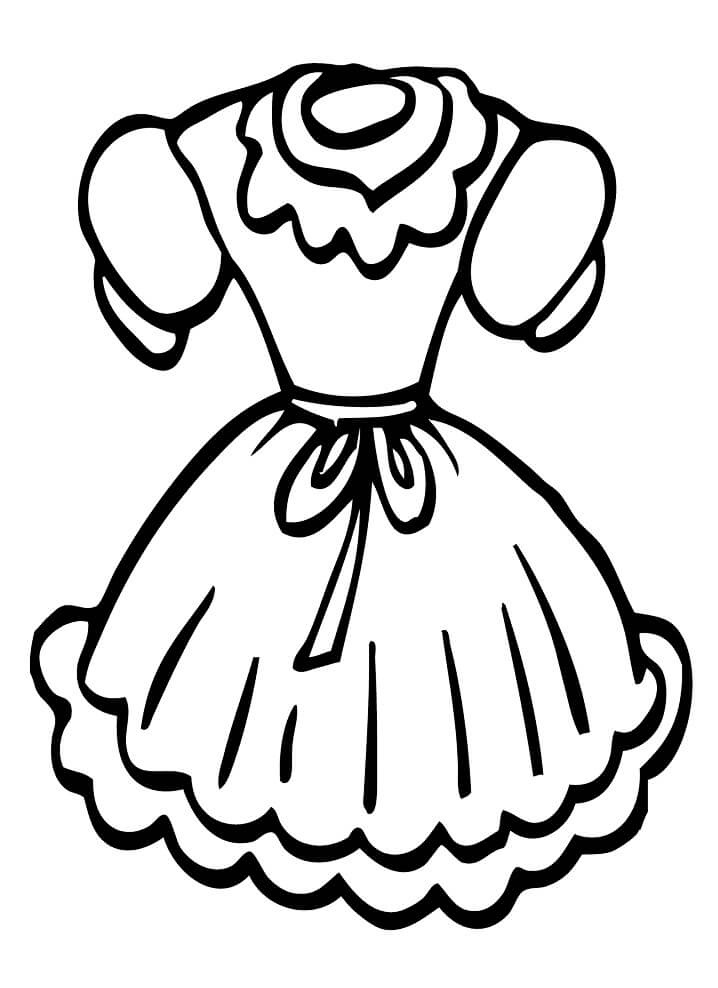 Beautiful Dress Coloring Page Free Printable Coloring Pages For Kids Beautiful Dress Coloring Page Free Printable Coloring Pages For Kids