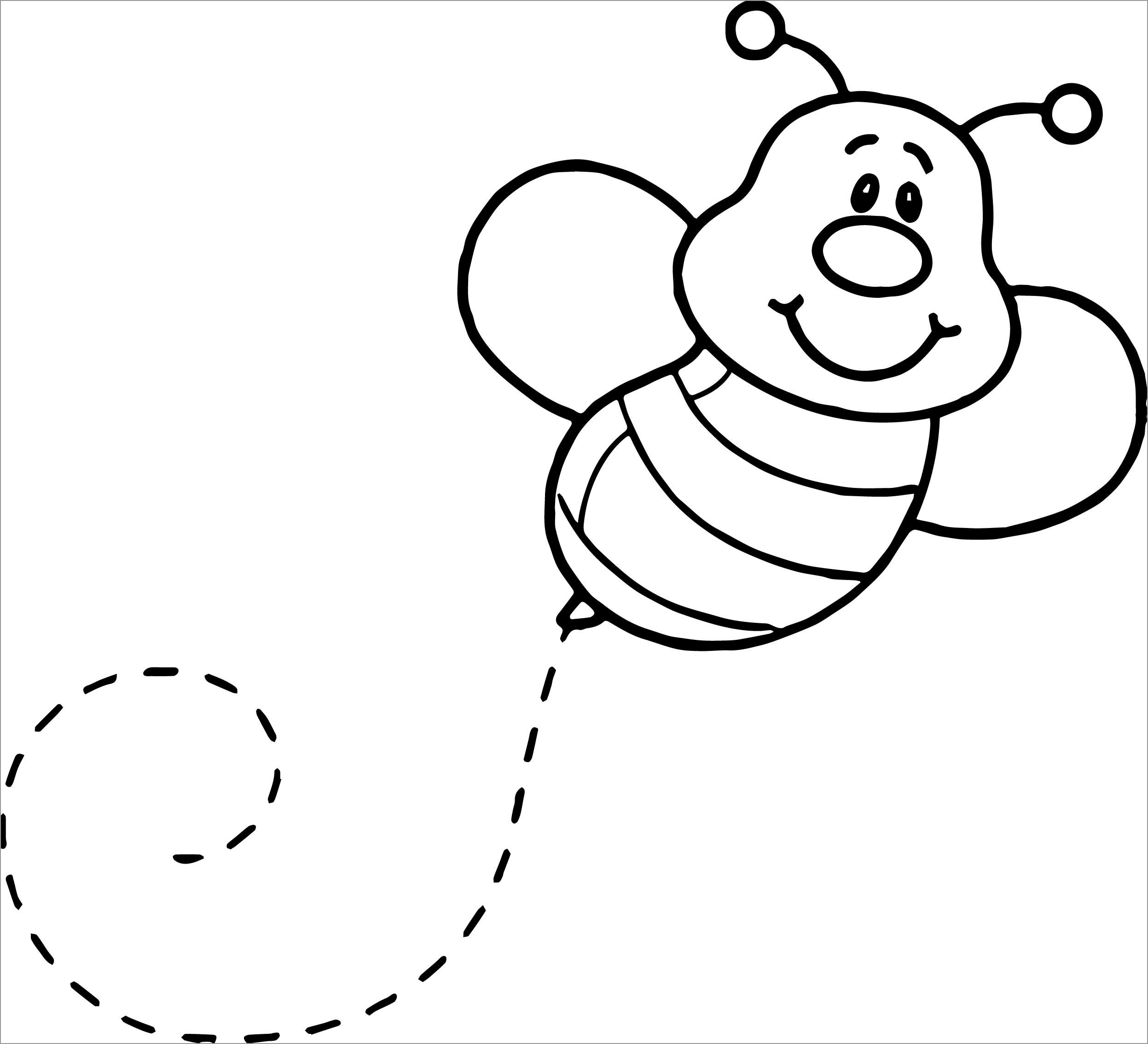 Bee Coloring Pages ColoringBay Bee Coloring Pages ColoringBay