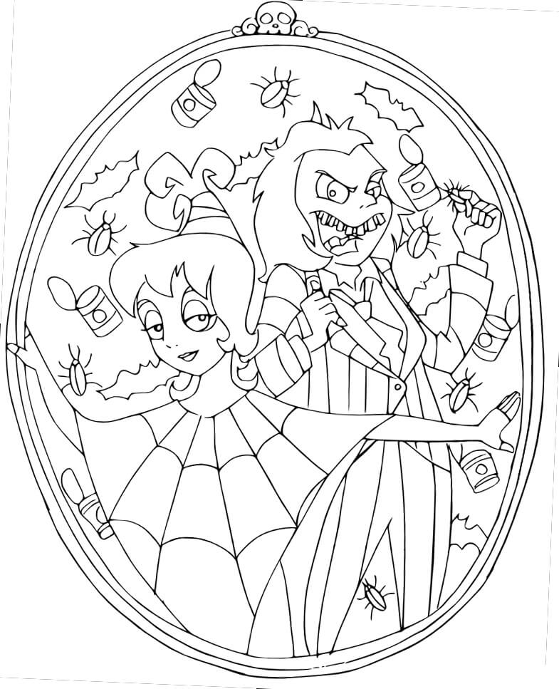 Beetlejuice Coloring Book Pages Coloring Pages Beetlejuice Coloring Book Pages Coloring Pages