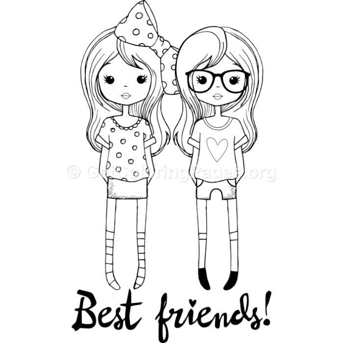 Best Friends Coloring Pages Free Printable Coloring Pages For Kids Best Friends Coloring Pages Free Printable Coloring Pages For Kids