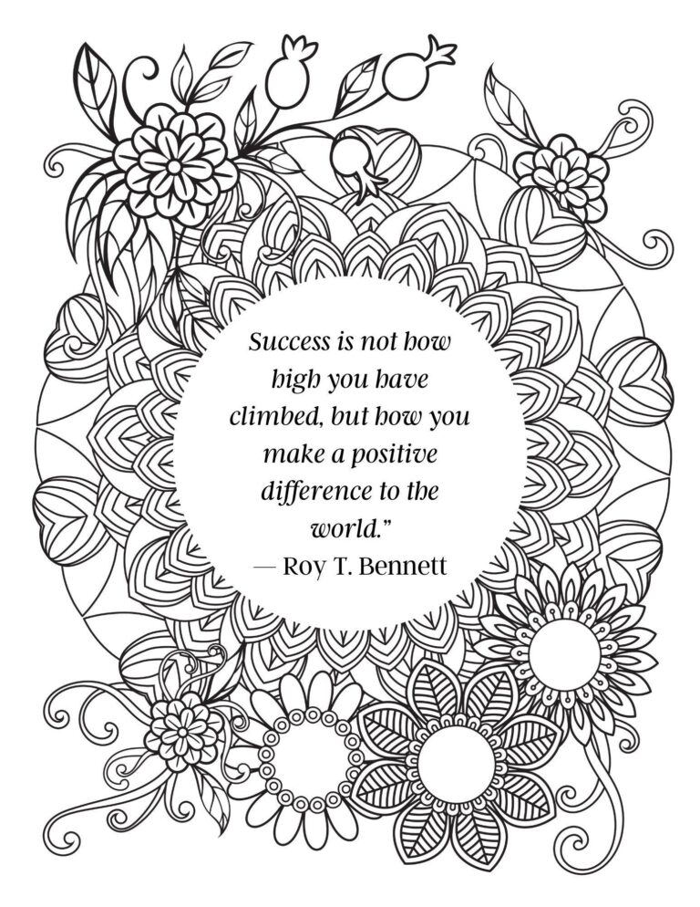 Best Inspirational Coloring Pages Pdf Coloringfolder