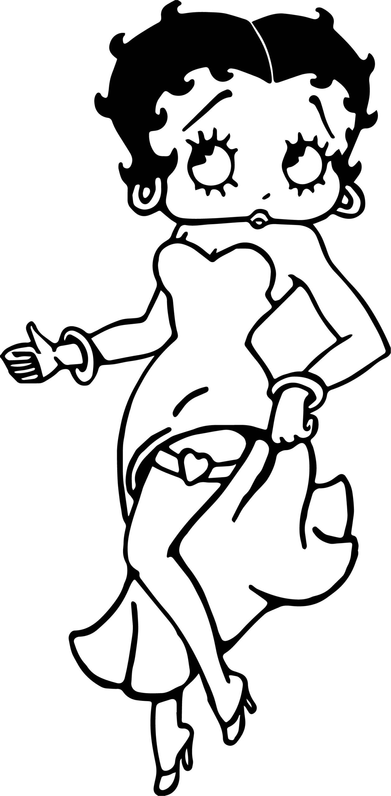 Betty Boop Good Coloring Page Wecoloringpage Cartoon Coloring Betty Boop Good Coloring Page Wecoloringpage Cartoon Coloring