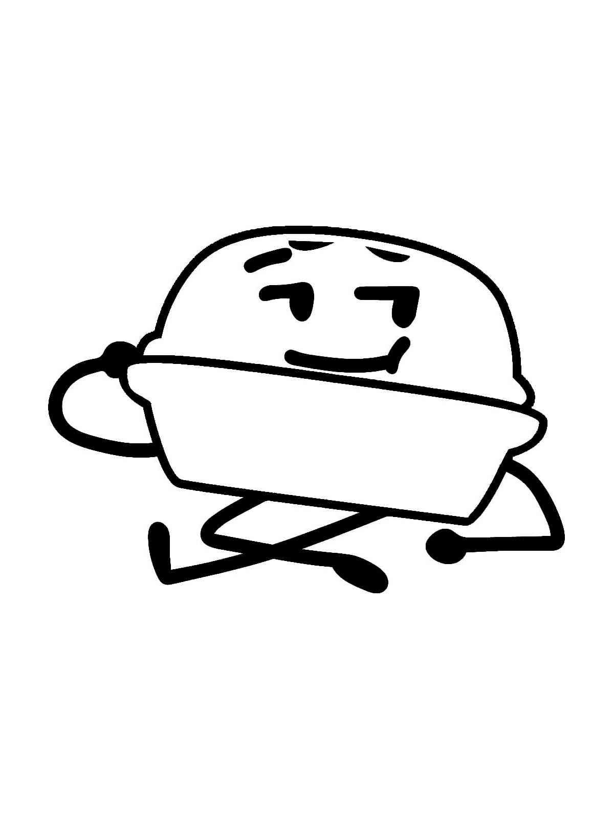 Printable Bfdi Coloring Pages