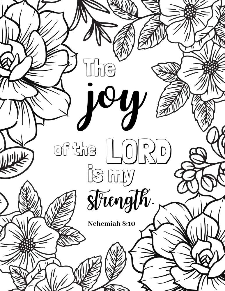 Bible Verse Coloring Pages Bible Verse Coloring Pages