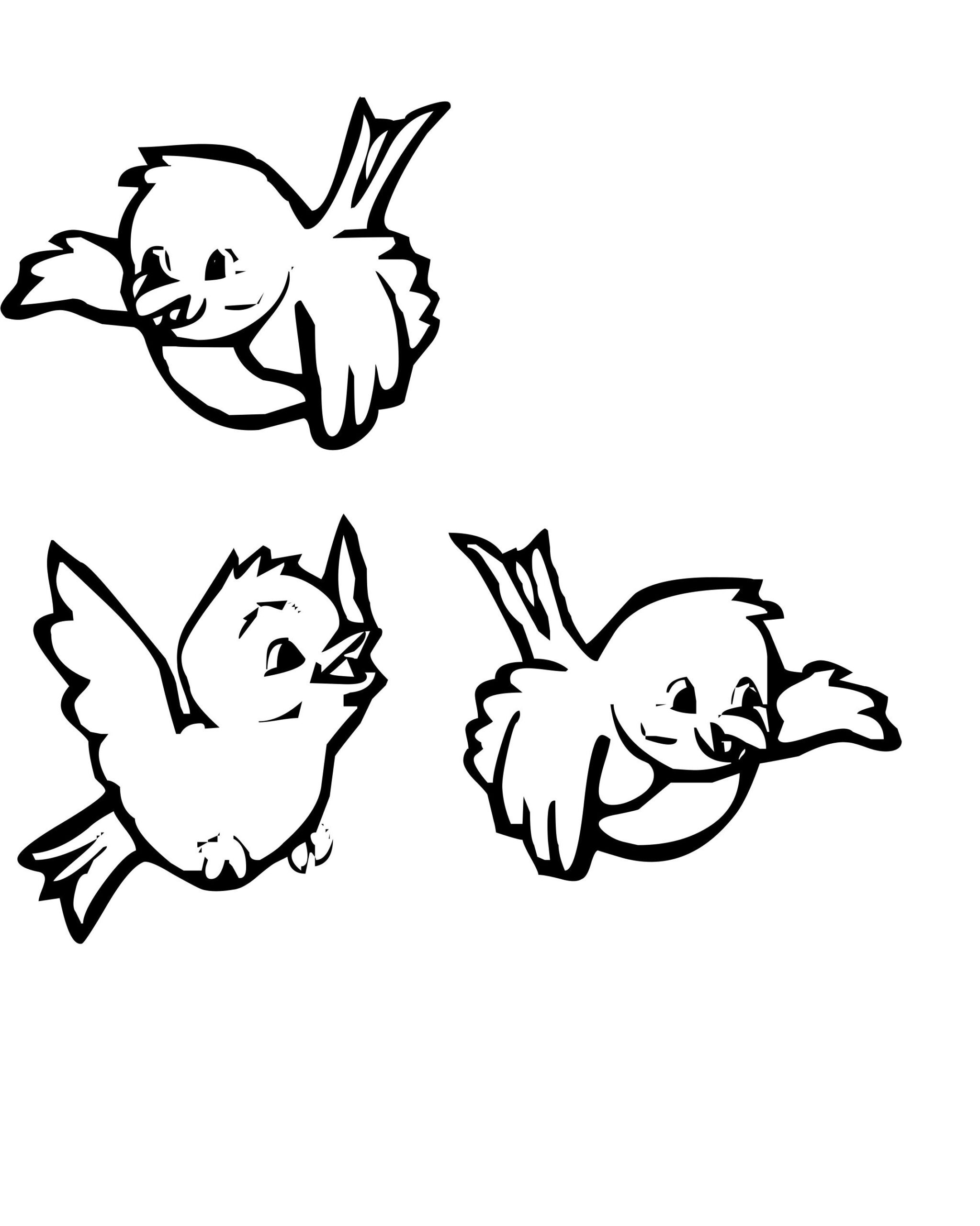 Birds Printable Coloring Pages Handy Printable Materials