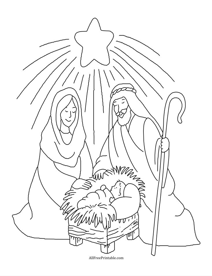 Printable Coloring Pages Jesus