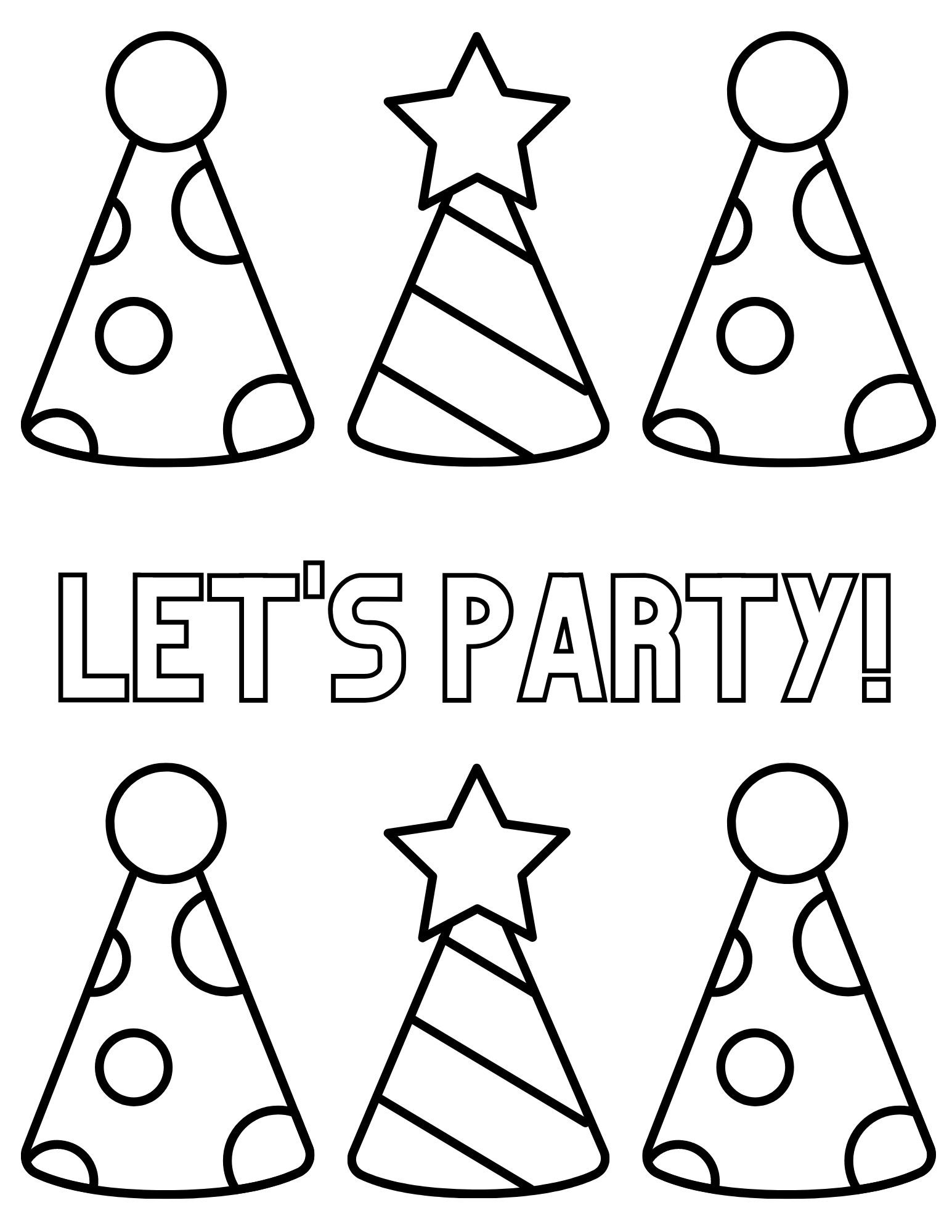 Free Happy Birthday Coloring Pages Printable Free Happy Birthday Coloring Pages Printable
