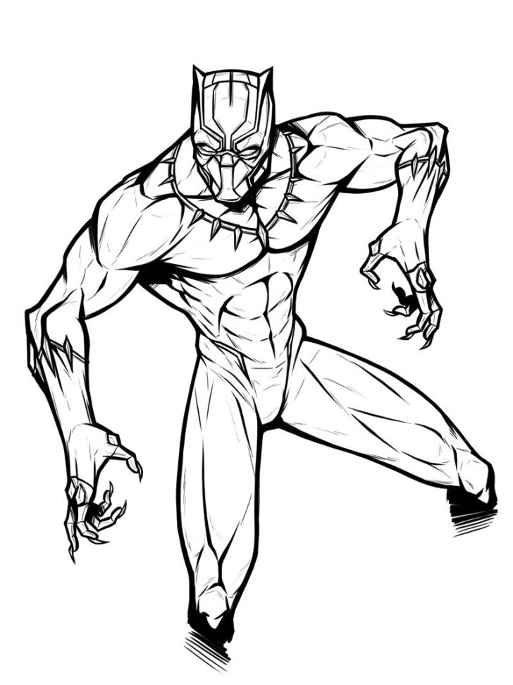 Black Panther Coloring Pages Best Coloring Pages For Kids Black Panther Coloring Pages Best Coloring Pages For Kids