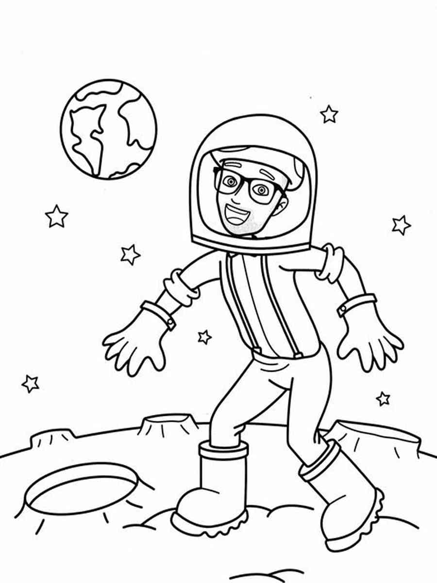 Blippi Coloring Pages Free Printable Blippi Coloring Pages Free Printable