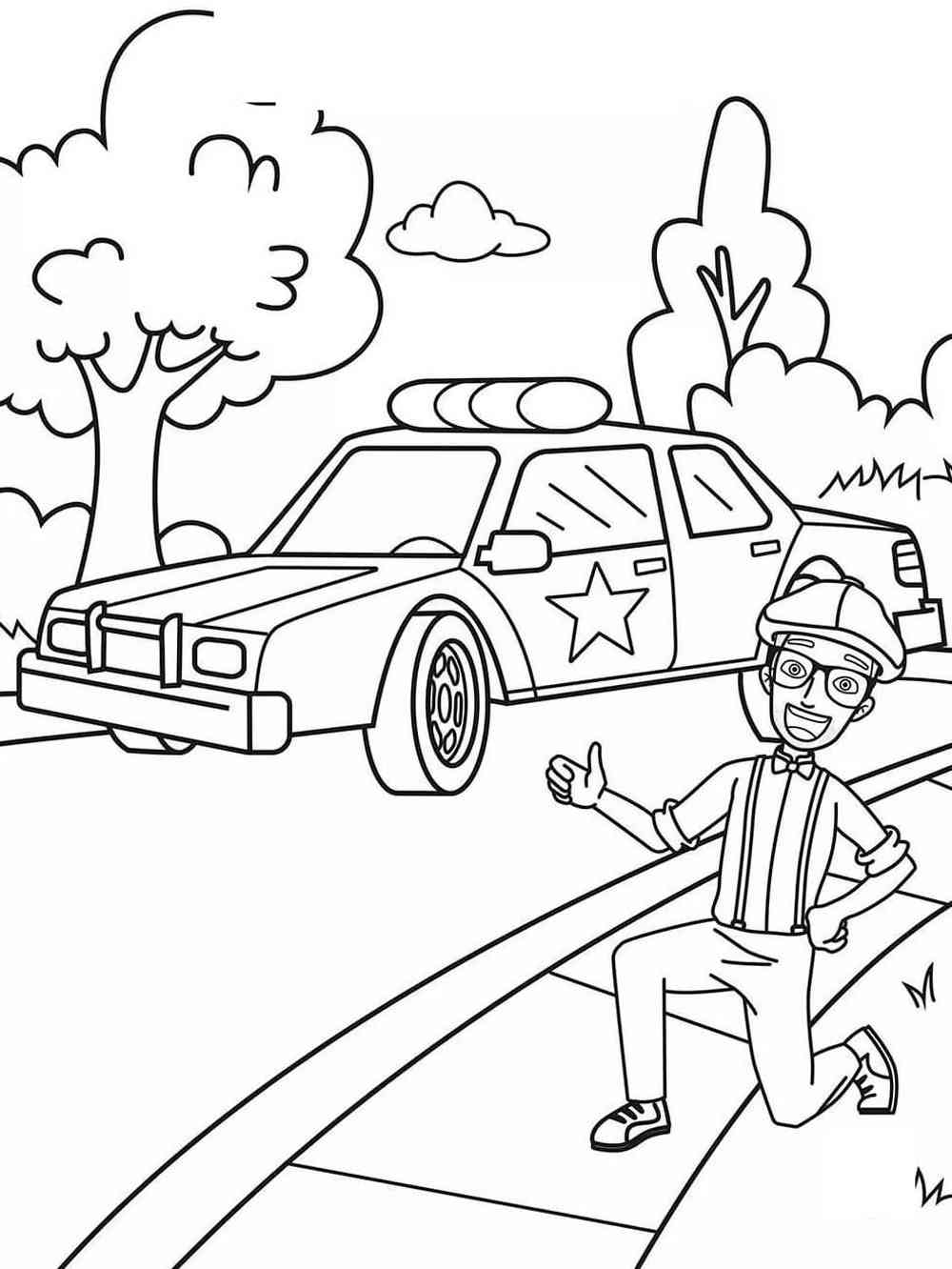 Blippi Coloring Pages Free Printable Blippi Coloring Pages Free Printable
