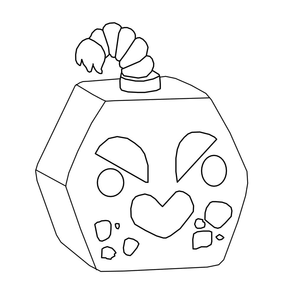 Blox Fruits Coloring Blox Fruits Coloring