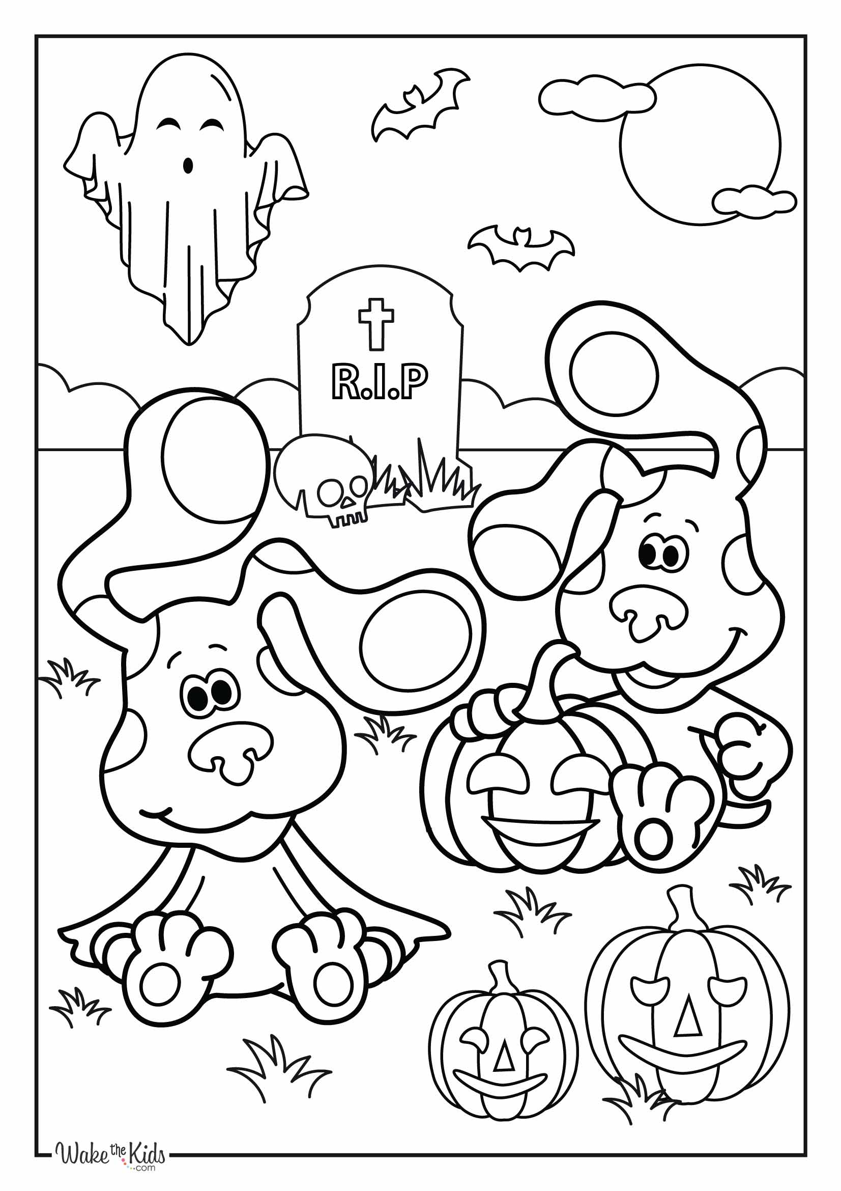 Printable Blues Clues Coloring Pages Printable Blues Clues Coloring Pages