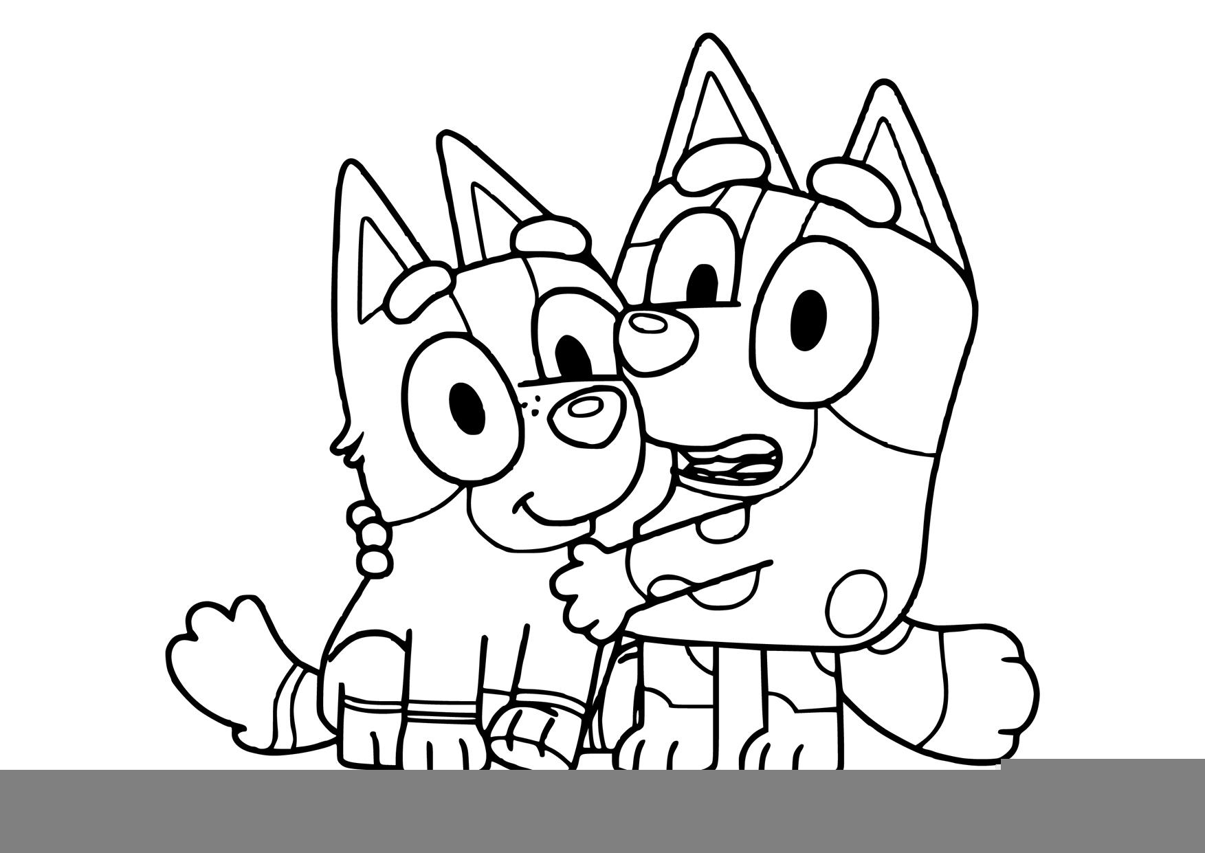 Bluey And Bingo Coloring Pages Simply Coloring Pages Bluey And Bingo Coloring Pages Simply Coloring Pages
