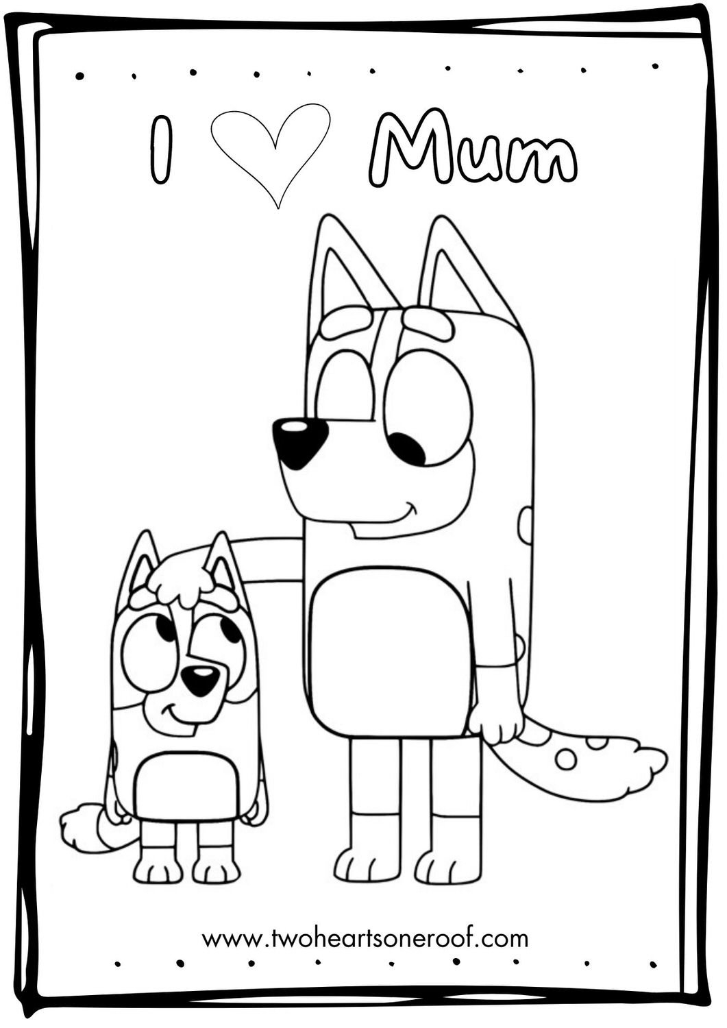Bluey Bingo Coloring Pages Printable For Free Download Bluey Bingo Coloring Pages Printable For Free Download