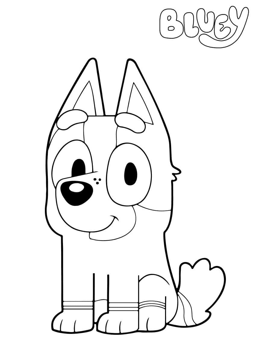 Free Bluey Printable Coloring Pages Free Bluey Printable Coloring Pages