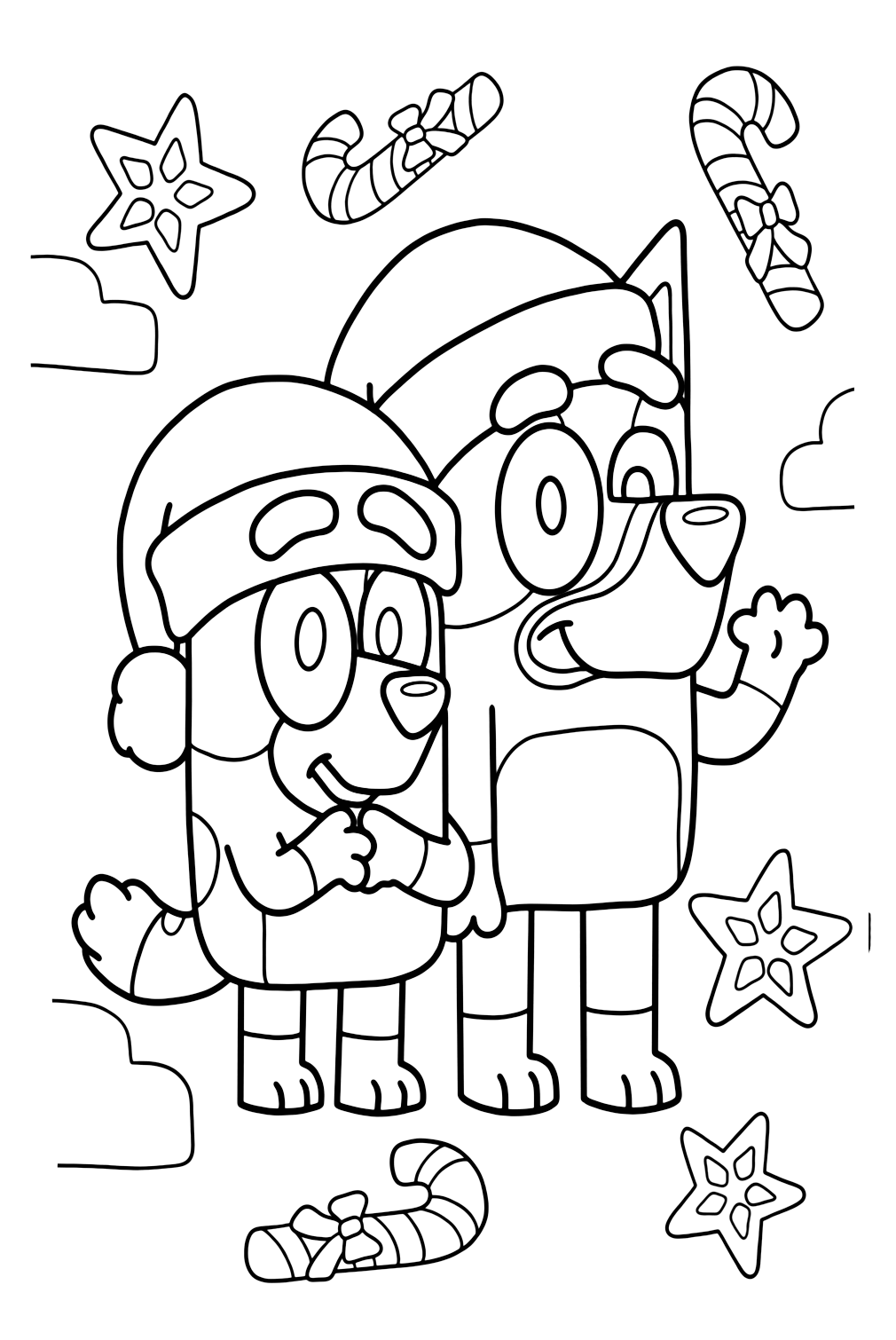 Free Printable Coloring Pages Bluey Free Printable Coloring Pages Bluey