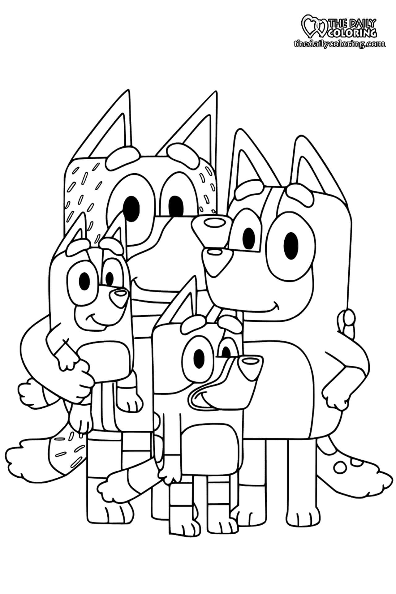 Bluey Printable Images