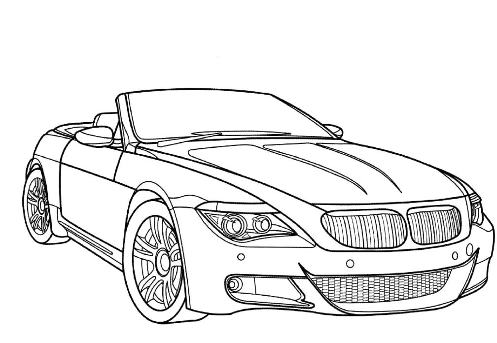 Bmw Car Coloring Pages Coloring Home