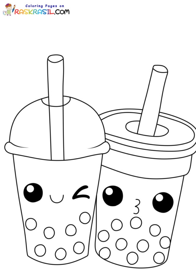 Boba Coloring Pages Printable Boba Coloring Pages Printable
