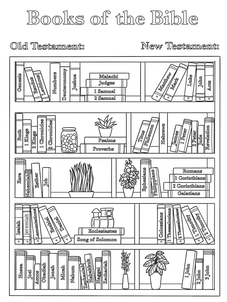 Books Of The Bible Coloring Page Printable Etsy Books Of The Bible Books Of The Bible Coloring Page Printable Etsy Books Of The Bible