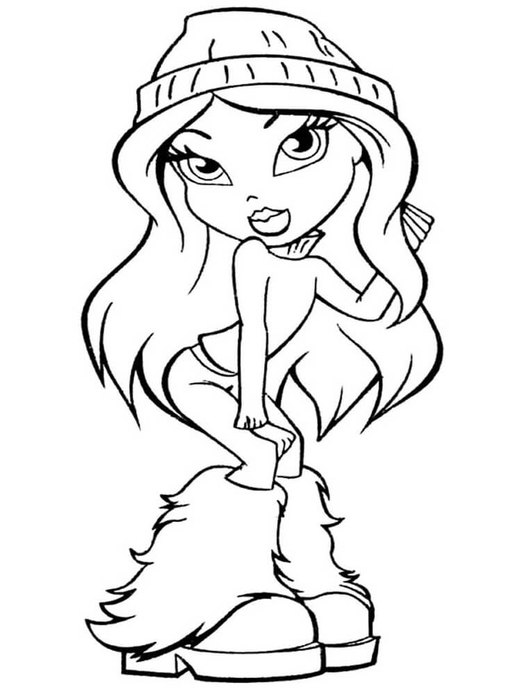Bratz 3 Coloring Page Free Printable Coloring Pages For Kids Bratz 3 Coloring Page Free Printable Coloring Pages For Kids