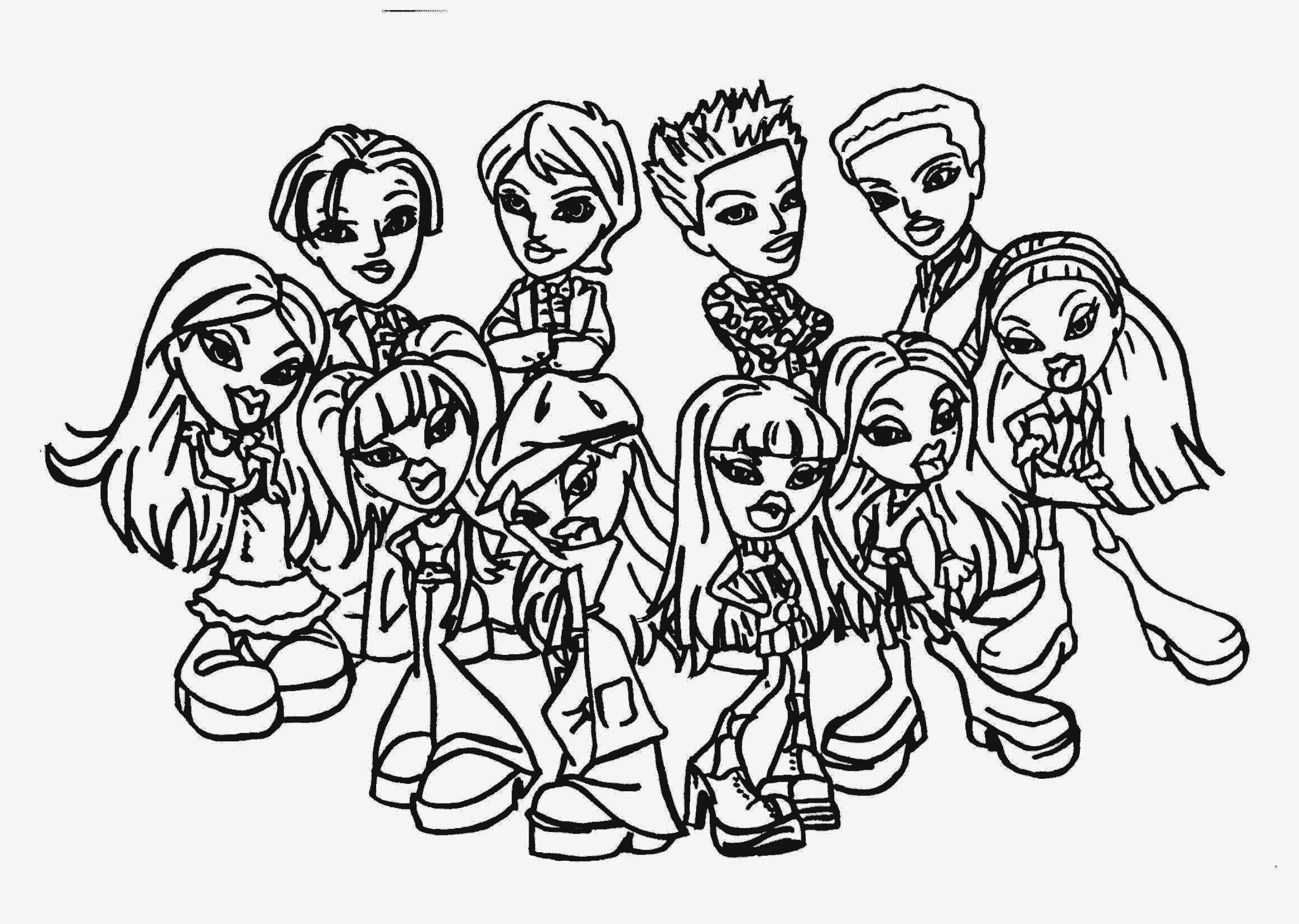 Bratz Dolls Coloring Page The Best Porn Website Bratz Dolls Coloring Page The Best Porn Website