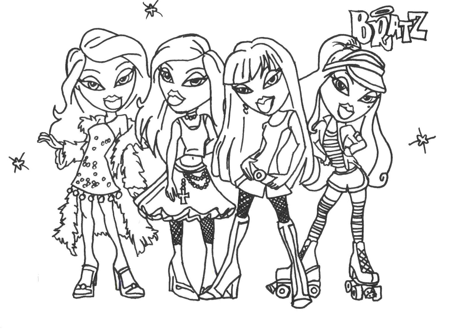 Bratz Dolls Coloring Pages At GetColorings Free Printable Bratz Dolls Coloring Pages At GetColorings Free Printable