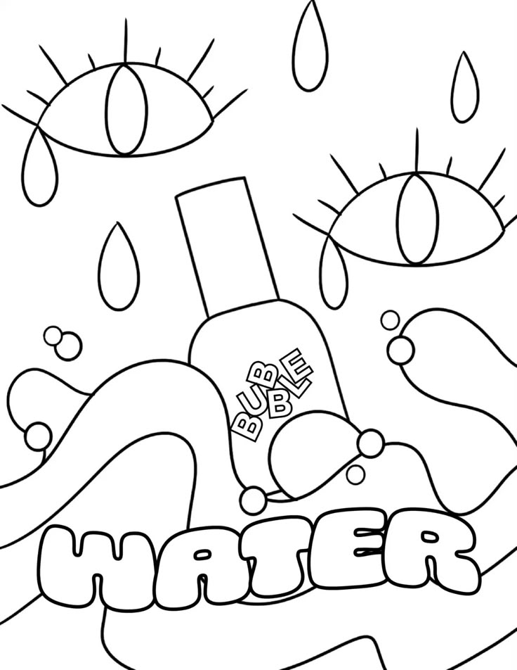 Skincare Coloring Pages Printable Skincare Coloring Pages Printable