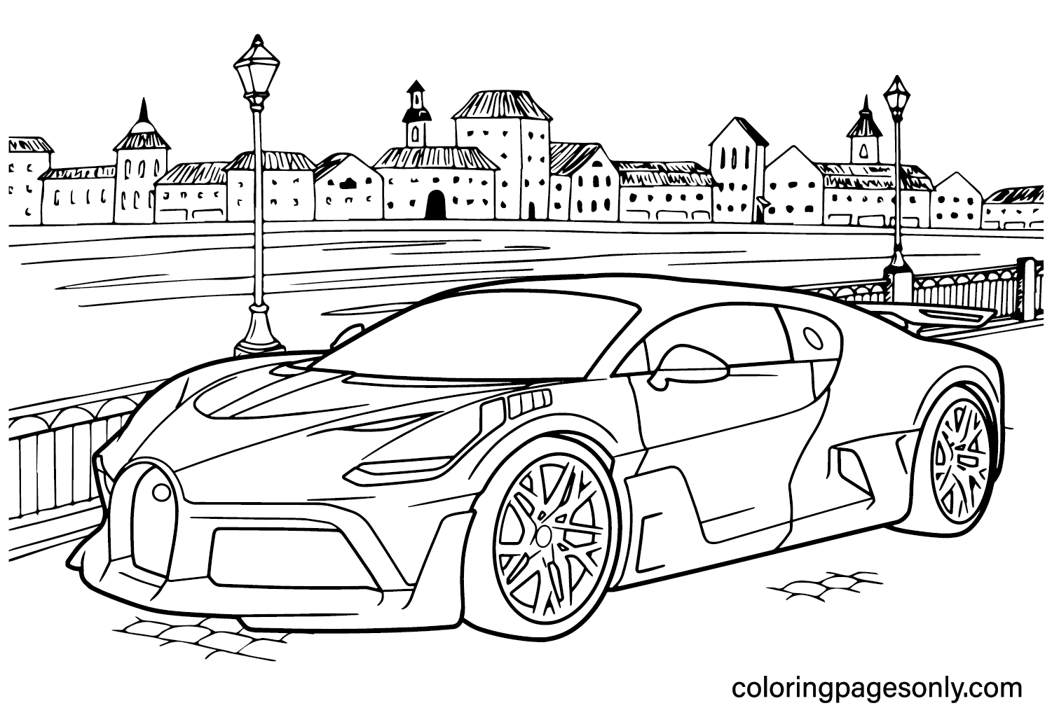 Bugatti Coloring Pages Printable Bugatti Coloring Pages Printable