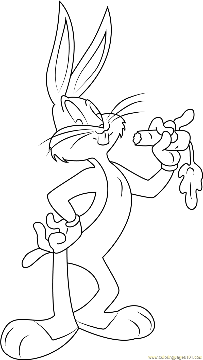 Bugs Bunny Printable Coloring Pages Bugs Bunny Printable Coloring Pages