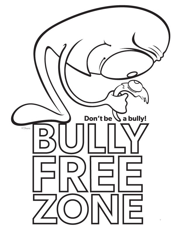 Anti Bullying Coloring Pages Printable Anti Bullying Coloring Pages Printable