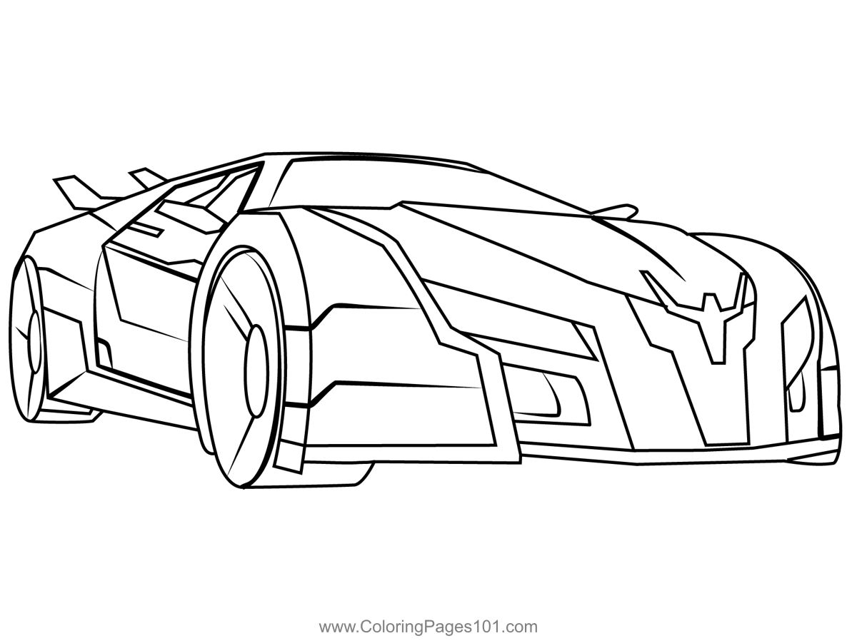 Bumblebee Car Coloring Pages Bumblebee Car Coloring Pages