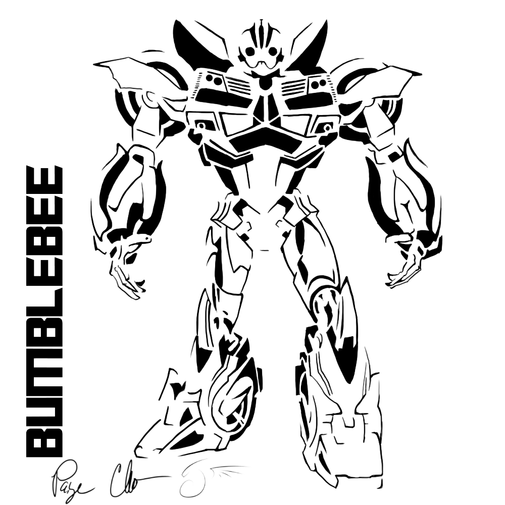 Bumblebee Transformer Coloring Pages Printable At GetColorings Bumblebee Transformer Coloring Pages Printable At GetColorings
