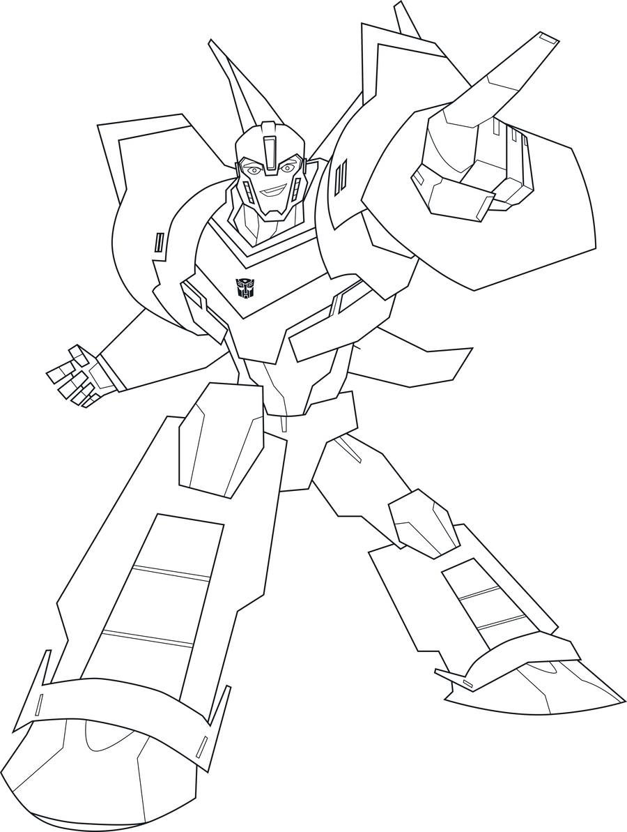 Transformer Coloring Pages Printable Transformer Coloring Pages Printable