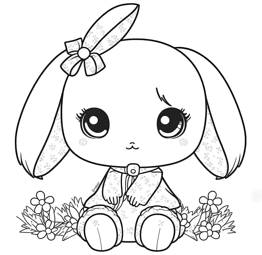 Bunny Pictures For Coloring Bunny Pictures For Coloring