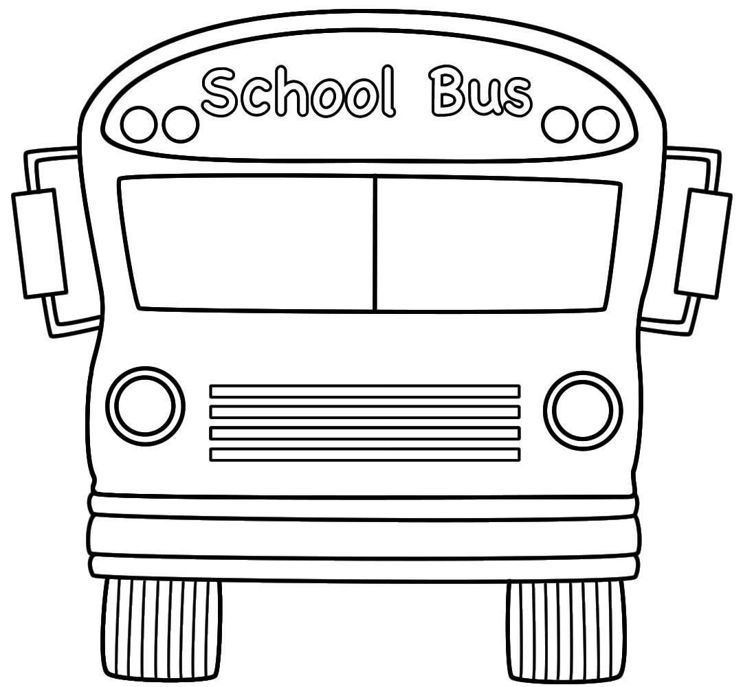 Bus Printable Coloring Pages Bus Printable Coloring Pages