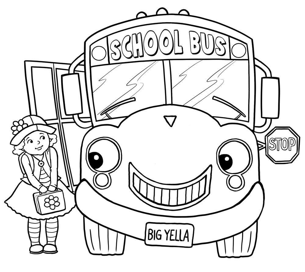 Bus Printable Coloring Pages Printable Word Searches Bus Printable Coloring Pages Printable Word Searches
