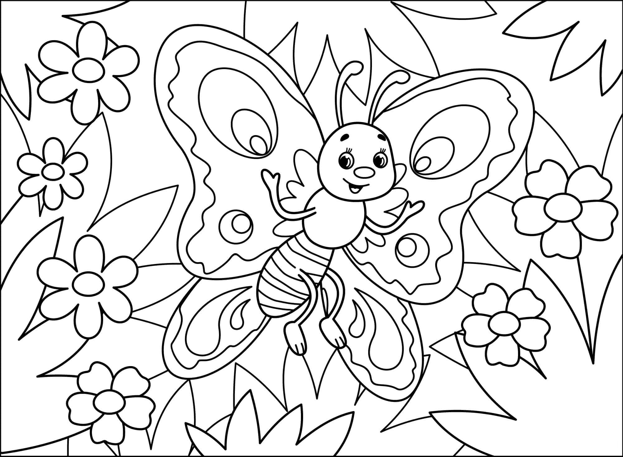 Butterfly Coloring Pages Free Printable Butterfly Coloring Pages Free Printable