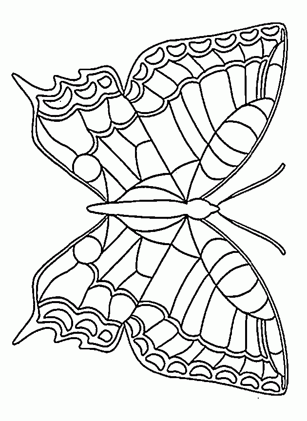 Butterfly Free Printable Coloring Pages Prntbl