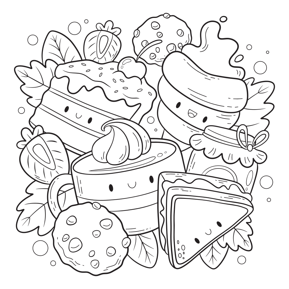 Cake Coloring Pages Printable Kids Drawing Hub Cake Coloring Pages Printable Kids Drawing Hub