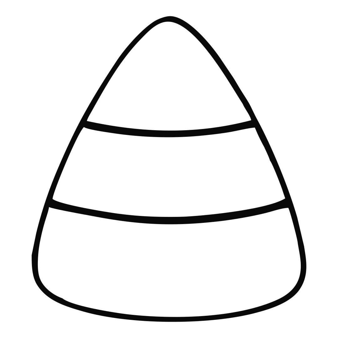 Candy Corn Template Candy Corn Template