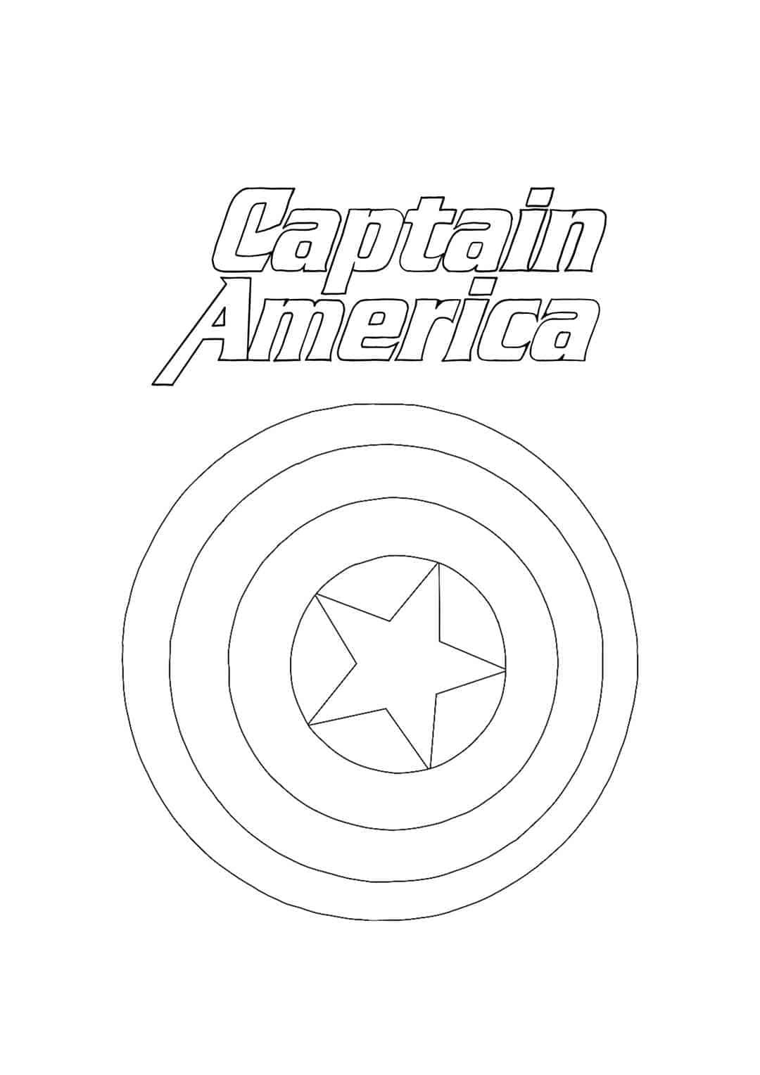 Captain America Shield Coloring Pages 2 Free Printable Coloring Captain America Shield Coloring Pages 2 Free Printable Coloring
