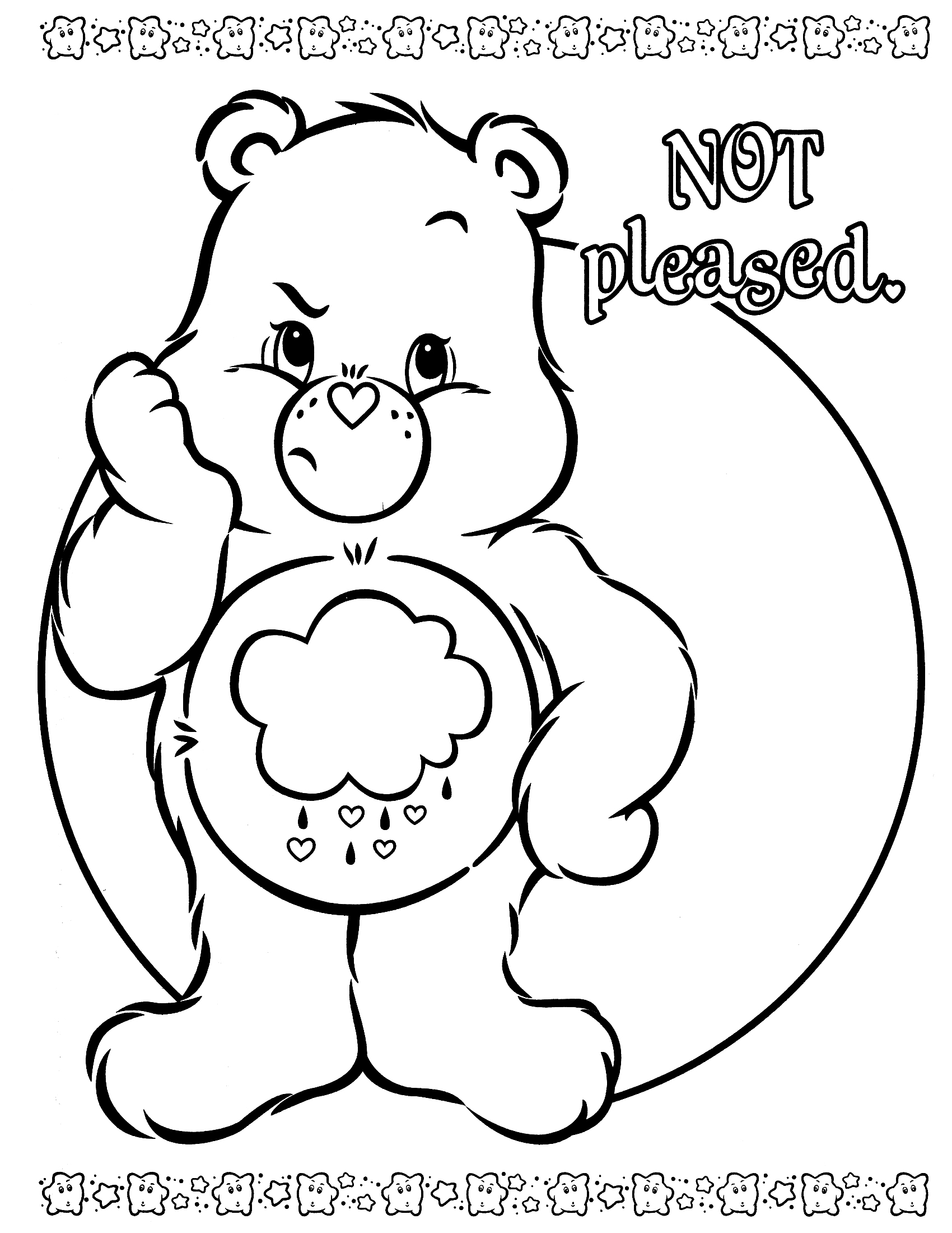 Care Bear Coloring Pages To Download And Print For Free Care Bear Coloring Pages To Download And Print For Free